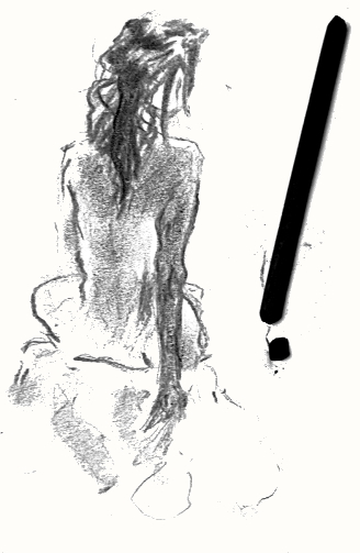 Une étoile pose à poil